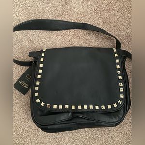 Zara authentic leather satchel